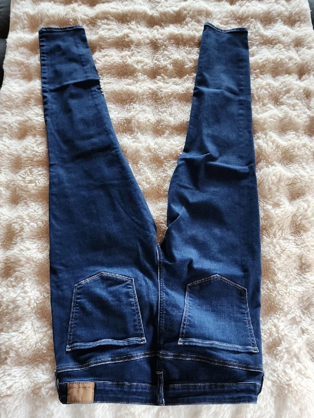 American Eagle Outfitters Slim Next Level Stretch Sz 12 Dark Blue Women's Jeans